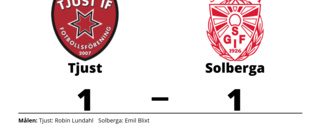 Oavgjort mellan Tjust och Solberga i Kval Div 4 Småland grupp 4 herr