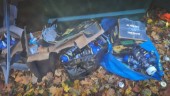 Björn hittade 50 lustgasflaskor på återvinningen: "Fundersam" • Säljs helt öppet utanför klubben