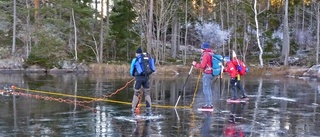 Jan räddades ur isvaken av Eskilstuna långfärdsskridskoåkare – "Utan deras hjälp hade det inte gått"