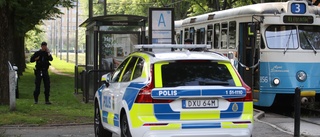 Kvinna skjuten på spårvagn i Göteborg