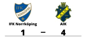 IFK Norrköping föll mot AIK på hemmaplan