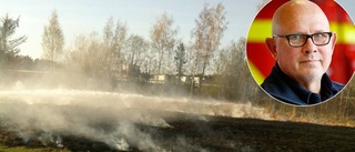 Räddningstjänsten varnar för gräsbränder i påsk