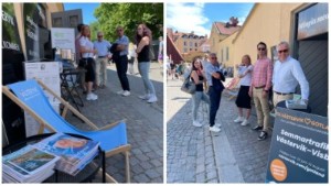 Ankarsrumsföretag intog Visby och Almedalen • Företagaren: "Politik och företagande går hand i hand"
