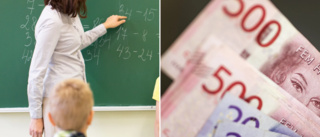 Sex miljoner i bidrag till höjda löner – för särskilt kvalificerade lärare