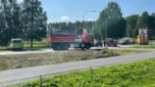 Trafikolycka vid Hammarängen i Skellefteå – två bilar inblandade