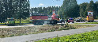 Trafikolycka vid Hammarängen i Skellefteå – två bilar inblandade