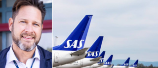 SAS-flygen på Gotland minskar efter pilotstrejk