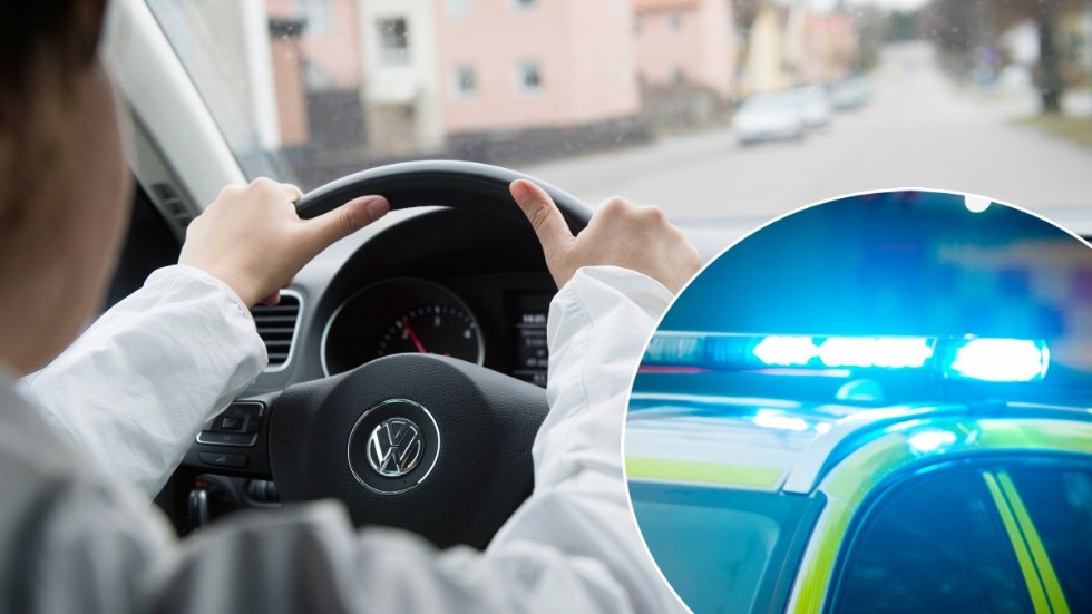 Kvinnan, som är i 55-årsåldern och hemmahörande på en ort i Halland, åtalas nu för olovlig körning. 