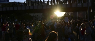 Fem dagars protest skakar Budapest