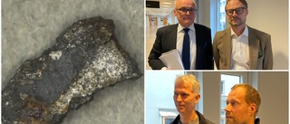 Fortsatt oklart vem som äger rymdfyndet i Enköping – markägaren: "En principfråga" • Geologen: "Tycker synd om meteoriten"