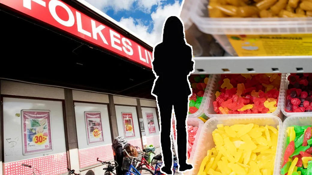 Kvinna åtalas för rån på ICA Folkes – skallade anställd och sparkade ...