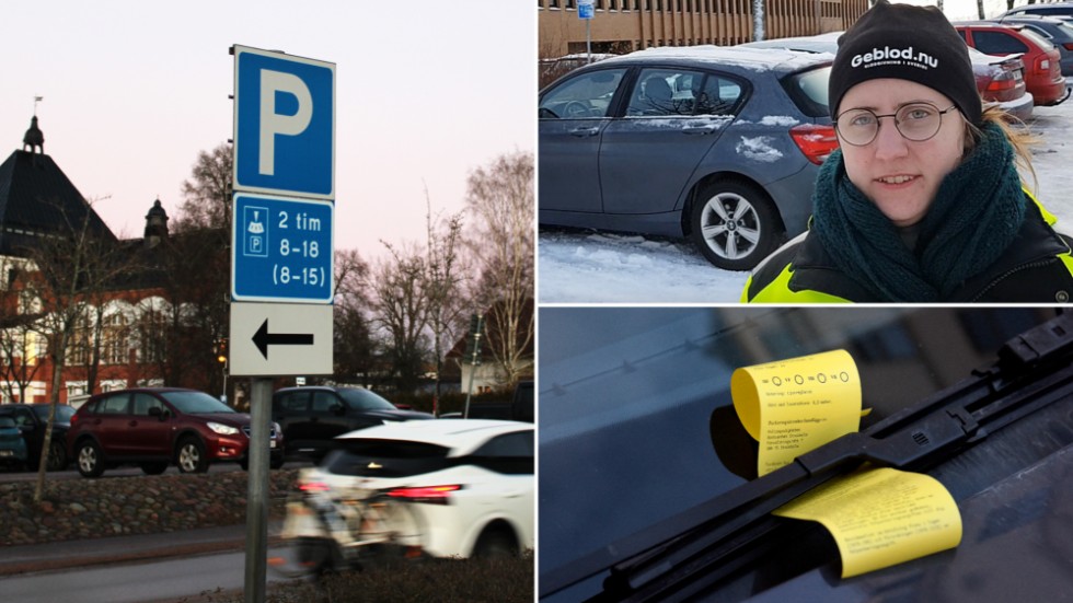 "Om vi upplever att någon frekvent parkerar där de inte får börjar vi oftast med en varningslapp innan det blir böter", säger Maria Åkerö trafikingenjör på Vimmerby kommun. 