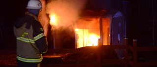 70 hushåll strömlösa efter brand i Kinda