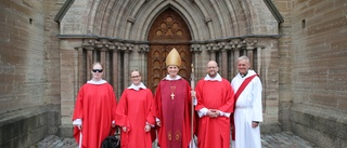 Biskop Marika har gjort sin första prästvigning