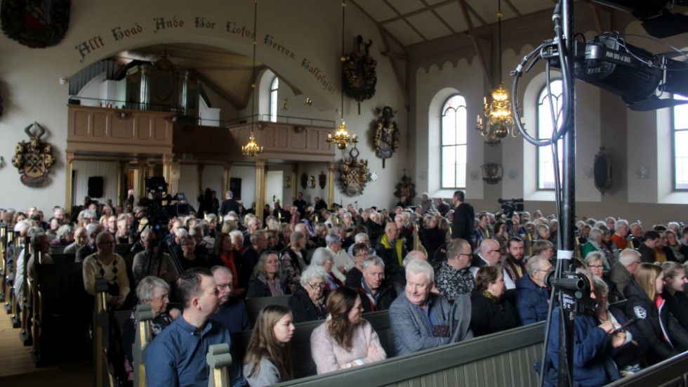 Under lördagen var Tuna kyrka fullsatt, men intresset var stort även på sociala medier där konserten livesändes.