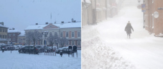 Stora mängder snö väntas falla över Vimmerby och Hultsfred • SMHI: "Kan bli upp mot 30 centimeter"