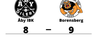 Borensberg avgjorde i förlängningen mot Åby IBK