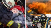 Otäcka scenariot – brinnande elbil på färjan över Bråviken ✓Se dramatiska bilderna från övningen
