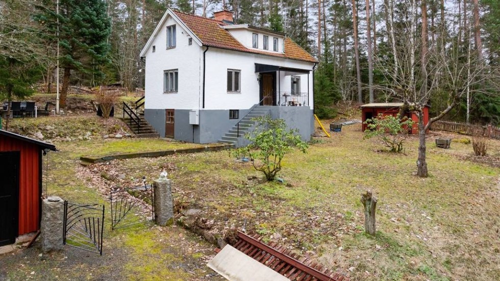 Villan Finnforsen Tallåsen i närheten av Virserum är den tredje mest klickade under vecka åtta. 