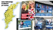 Över 300 kandiderar till regionfullmäktige • Var femte socken saknar kandidater • Här är de politikertätaste områdena 