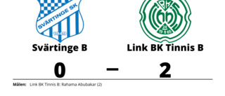 Rahama Abubakar matchvinnare när Link BK Tinnis B vann mot Svärtinge B