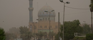 Ännu en sandstorm i Irak – inställda flyg