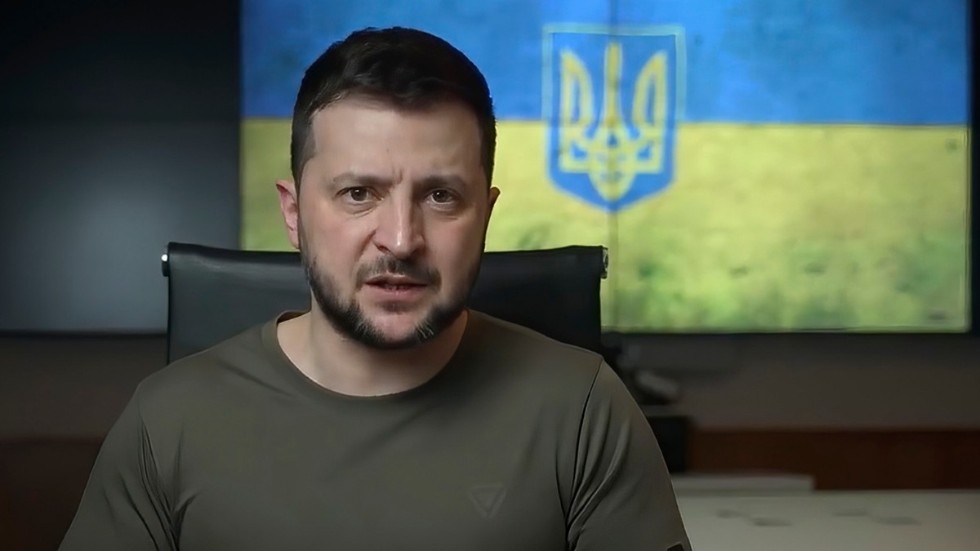 Ukrainas president Volodymyr Zelenskyj. Arkivbild.