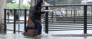 SMHI varnar för stora regnmängder