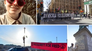 Stina och Magdalena protesterar i Stockholm: "Det är nödvärn"