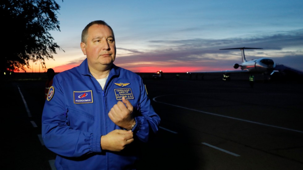 Dmitrij Rogozin, chef för det ryska rymdprogrammet Roskosmos. Arkivbild.