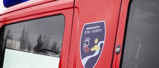 Rökutveckling från bil i Piteå – räddningstjänsten ryckte ut