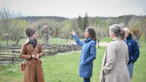 Tidigare ministern besökte naturreservatet: "Unik naturmiljö"