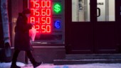 Rubelrally trots rysk recession