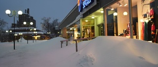 Inget snörekord i Kiruna i vinter