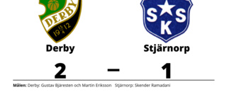 Derby vann mot Stjärnorp på Karlbergsplan