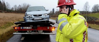 Olycka efter omkörning