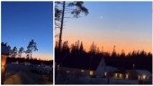 VIDEO: Brinnande eldklot flög över Västerbotten