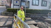 Läckan på Storgatan lagad – nu ska vägen återställas