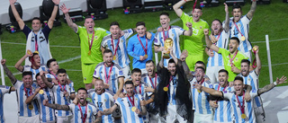 Argentina tillbaka på fotbollstronen