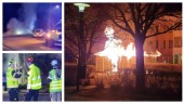 Polisen misstänker – tre anlagda bränder inom en halvtimme