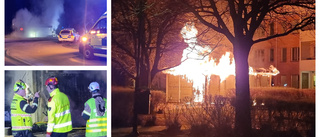 Polisen misstänker – tre anlagda bränder inom en halvtimme