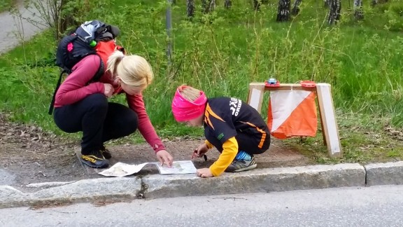 Motionsorientering i Fröjel