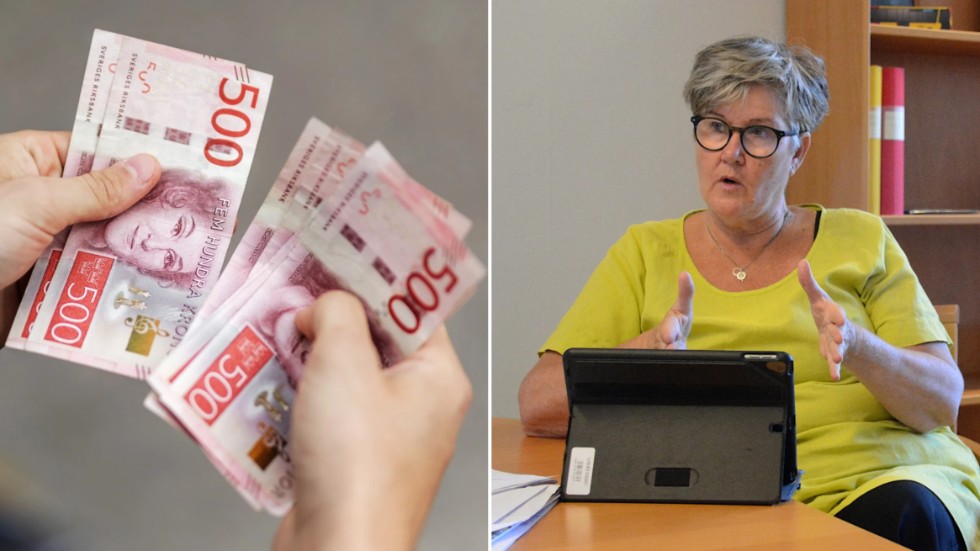 "Varje krona sänker vårt underskott" reflekterar Helen Nilsson (S) över de extra skatteintäkterna på 12,5 miljoner kronor i år för kommunen.
