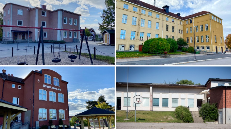 Västra, Södra, Östra skolan står tomma och snart också Strångsjö skola.