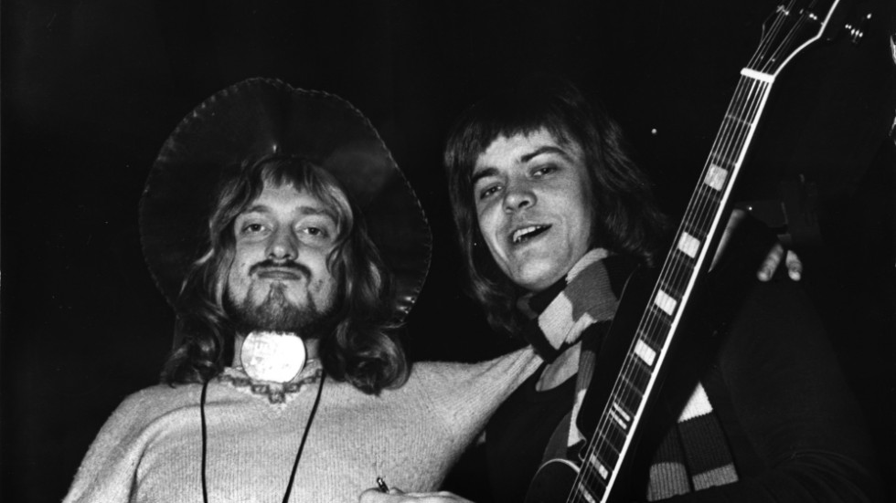 Pugh Rogefeldt och Jojje Wadenius tillsammans 1970.