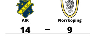 AIK segrare hemma mot Norrköping