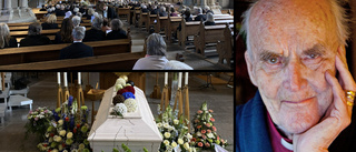 De tog ett sista farväl av Martin Lönnebo – så var begravningen