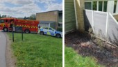 Grannarna grep in när brand bröt ut i buskar