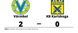 Formstarka Värmbol tog ny seger mot KB Karlskoga