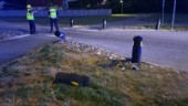 Flera bilar påkörda i Söderköping – föraren försvann